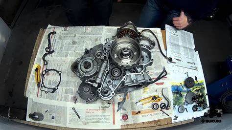 suzuki ltr  engine rebuild assembly part  youtube