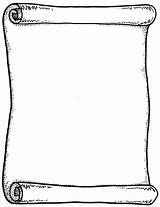 Cumed Parchment Pergaminho Pergamino Regard Pergamena Cliparting Clipartmag Bordas Clipartlook Abierto sketch template