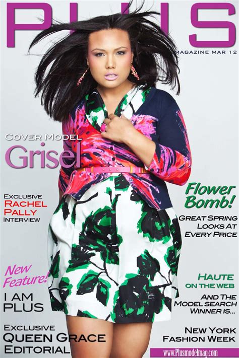 model magazine march  issue  size featuring griselangel paula   model