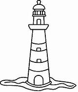Colorear Faros Lighthouse Leuchtturm Phare Aprende Manualidades sketch template