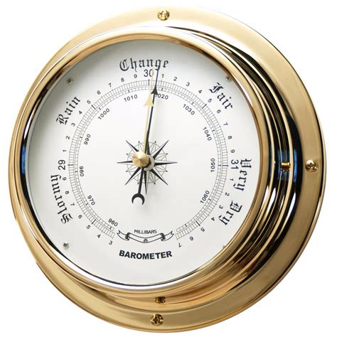 brass analog barometer  rs piece weather barometer   dr industrial