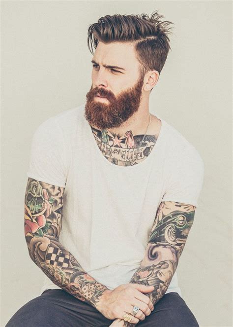 10 Boldest Tattoo Ideas For Bearded Men In 2020 Beard Styles For Men