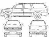 Suburban Tahoe Gmc Lowrider Autos sketch template