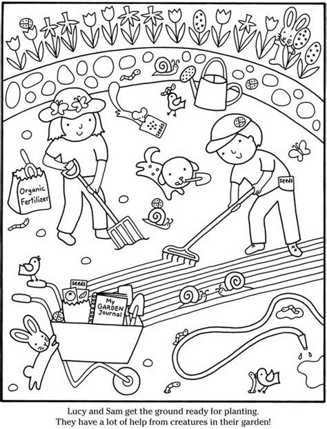 color garden vegetables coloring pages coloring pages pinterest
