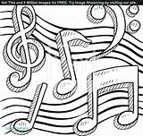 Music Drawing Notes Line Note Musical Drawings Treble Paintingvalley sketch template