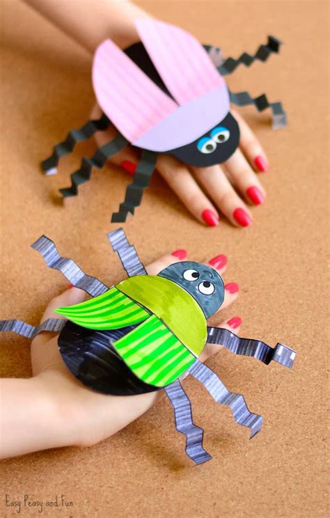 cute  crawly insect crafts  kids