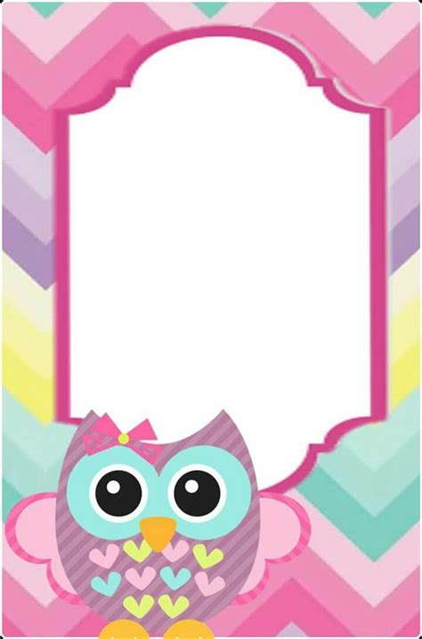 printable stationery owl theme classroom owl party