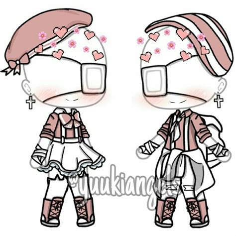 pin  yolanda roman   baby girls loves character outfits cute anime chibi clothing sketches