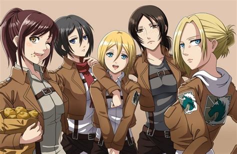 Attack On Titan Girls Images Snk Females Hd Wallpaper And