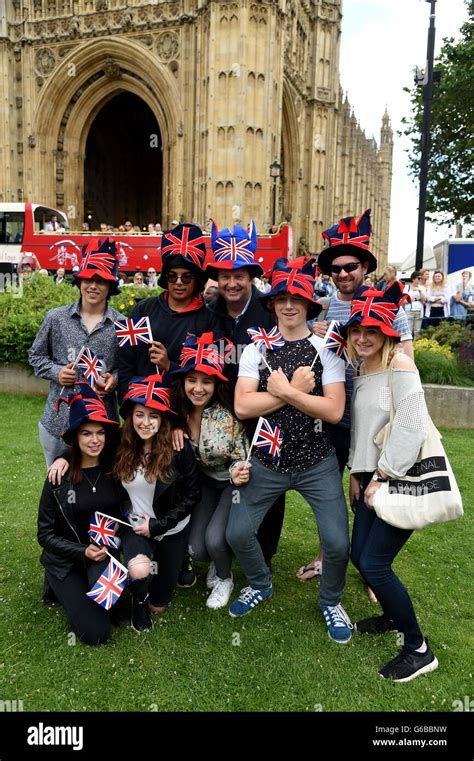brexit celebrations  eu referendum result day  london stock photo alamy