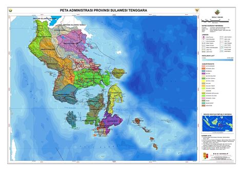 peta administrasi sulawesi tenggara images   finder