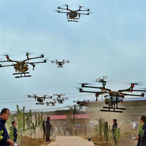 chinas pesticide drones  godsend  struggling farmers  labour shortage south china