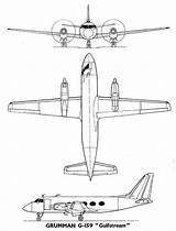 Grumman G159 3v Plan Aerofred Plans sketch template
