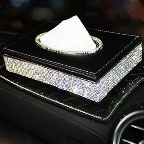 Luxurious Car And Bathroom Pu Leather Tissue Box Sadoun Sales International