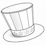 Hat Magic Coloring Pages Sketch Sheet Template Kids sketch template