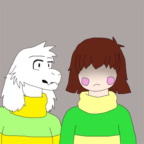 Ask Chara And Asriel Dreemurr — Is That Another Human