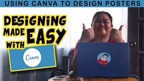 canva  design  create posters youtube