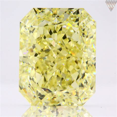 carat fancy yellow diamond radiant shape vvs clarity gia