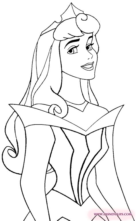 princess aurora coloring page desenhos  colorir disney desenho