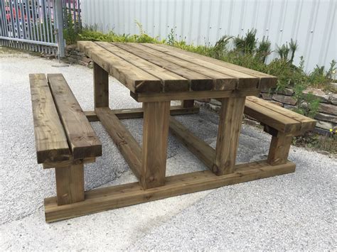 Heavy Duty Picnic Table Wooden Picnic Tables Picnic Table Outdoor