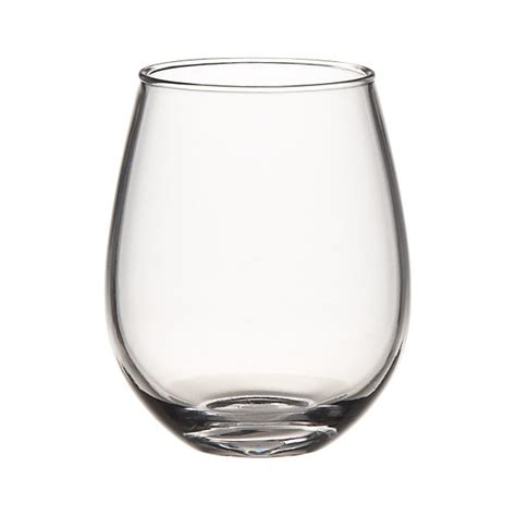 Acrylic Stemless Wine Glass Crate And Barrel