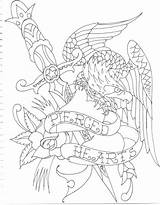 Coloring Tattoo Pages Rose Getcolorings Tattoos Color Deleted Pag sketch template