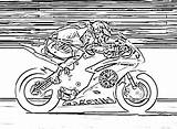 Coloring Pages Motorcycle Motorcycles Filminspector Holiday Motorbike Bike Downloadable Road Two sketch template