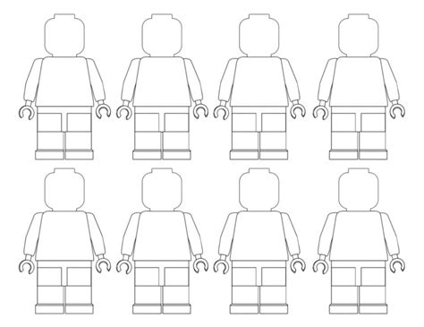 create   minifigure lego pages printable coloring pages