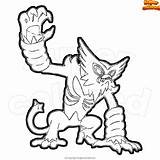 Pokemon Zarude Calyrex Supercolored sketch template