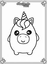 Squishy Unicornios Wishy Pets Unicornio Ocasión Dibujandoconvani sketch template