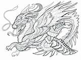Coloring Pages Dragon Printable Dragons Advanced Real Adults Cool Color Colouring Printables Mystical Warrior Mythical Greek Creature Getcolorings Estate Print sketch template