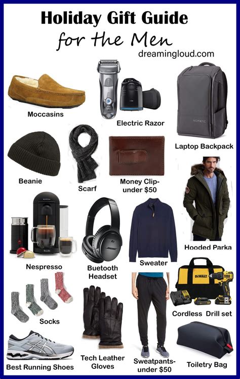 holiday gift guide  gifts  men  dreaming loud