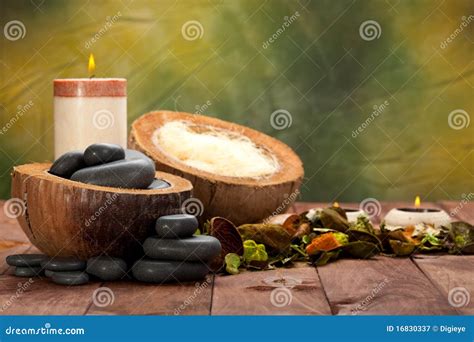 spa basalt stones stock image image  aromatherapy