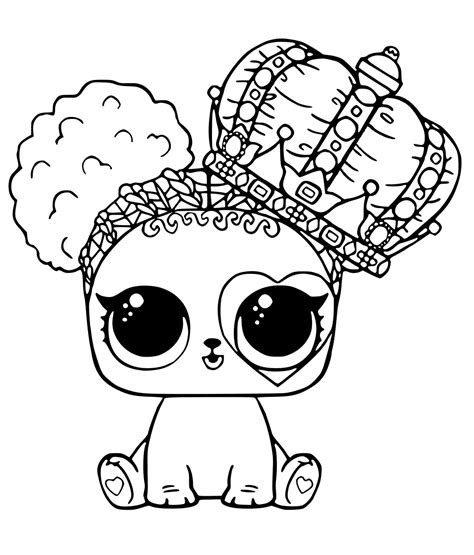 lol doll pets coloring pages   gmbarco