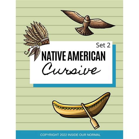 native american cursive volume    normal