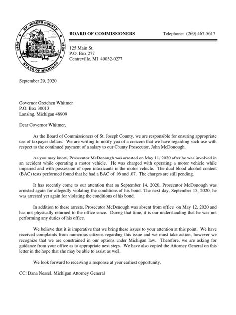 prosecutor letter  gov