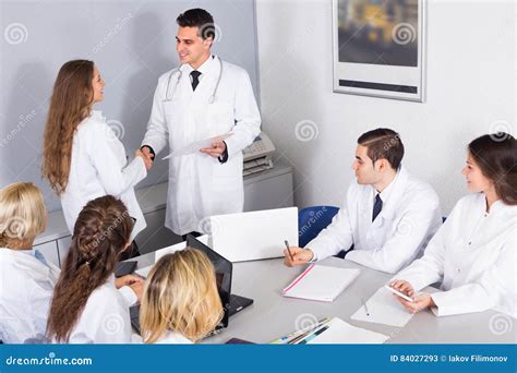 discussion  research work stock image image  medicare lesson