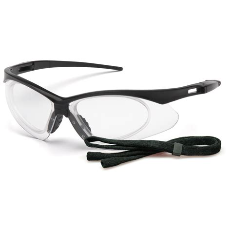 Pyramex Sb6310strx Pmxtreme Rx Safety Glasses Black Frame Clear