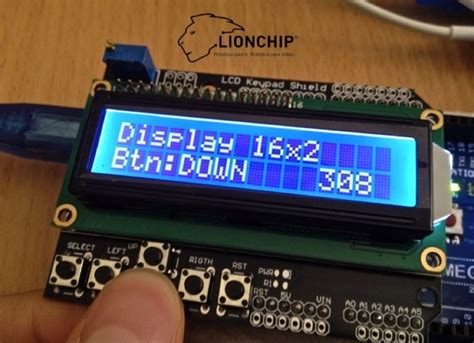 lcd display 16x2 con botones para arduino keypad shield 2x16 178 20