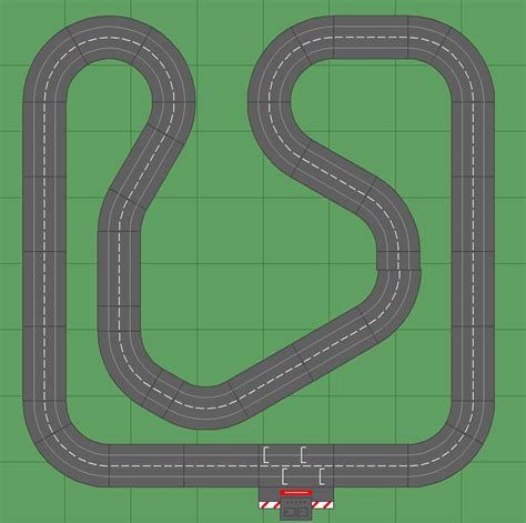 carrera slot car layouts slot track pro