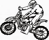 Coloring Pages Bikes Dirt Kids Adults Motocross Print sketch template
