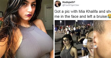 pornhub s mia khalifa punched fan for taking a selfie without asking