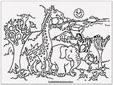 Coloring Zoo Pages Animal Cute Popular sketch template