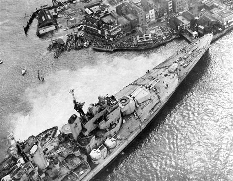 remembering  royal navys  battleship hms vanguard