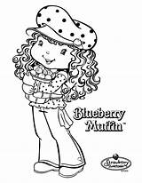 Coloring Muffins Strawberry Shortcake Popular sketch template