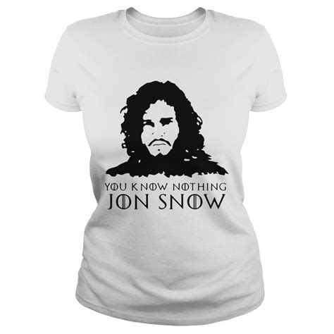 Aegon Targaryen You Know Nothing Jon Snow Game Of Thrones Shirts