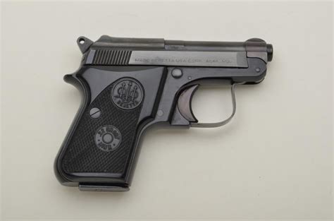 beretta model 950 bs pistol 22 short cal 2 1 2” tip up barrel blue