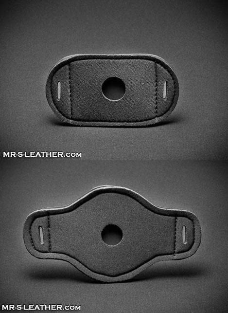 mr s neoprene butt plug base plate for butt plug harness