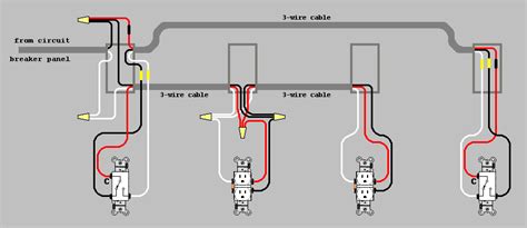 outlet wiring light switch wiring diagrams      electrical circuit
