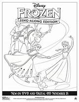 Elsa Fever Sing sketch template